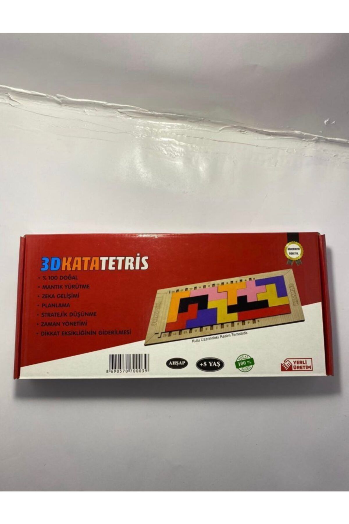 Elif İş Eğitim-Wooden 3d Kata Tetris Intelligence Game 2