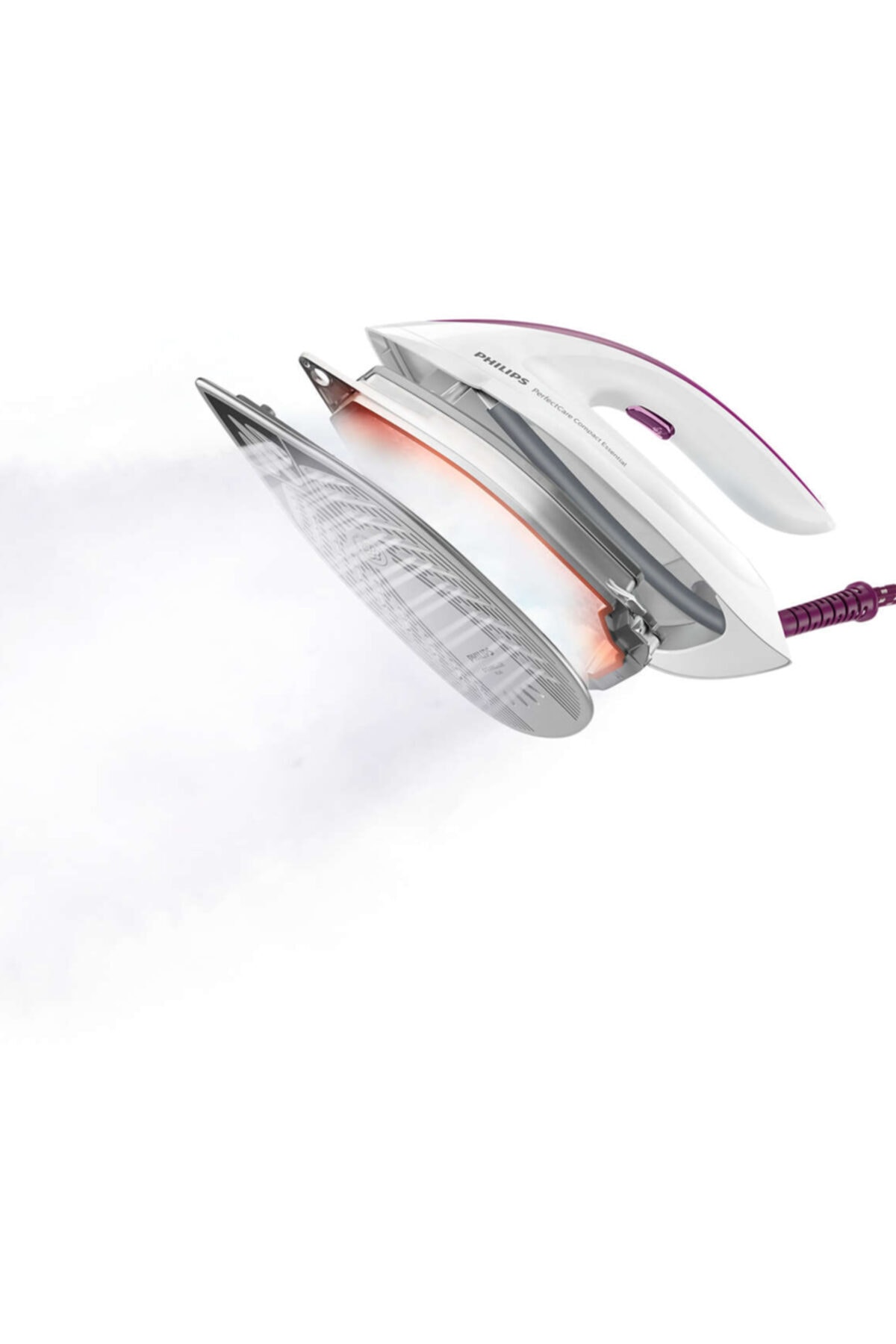 Gc6802/30 Perfectcare Compact Essential Buhar Kazanlı Ütü - Lila / 5,5 Bar 4