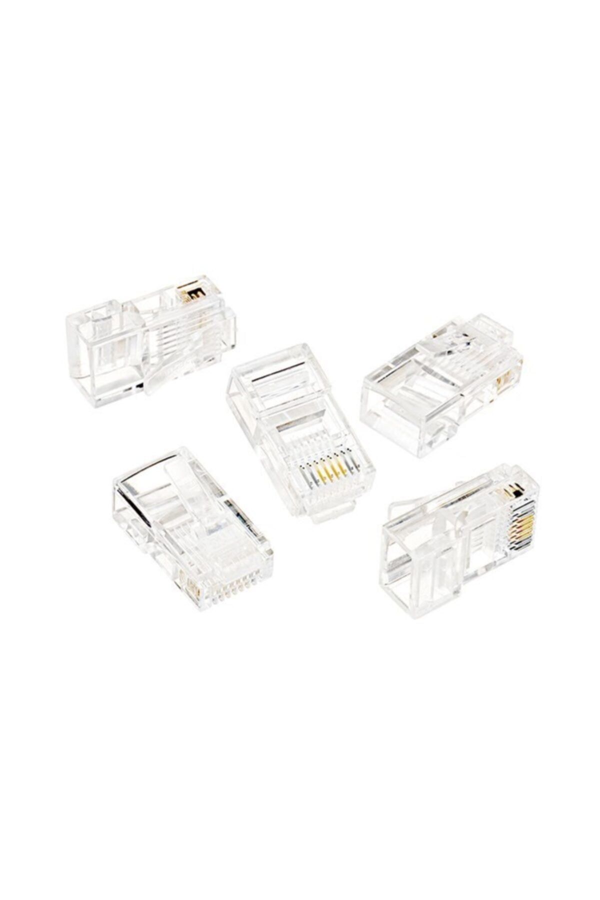 Cat 6 Rj-45 Konnektör 10 Adet Yeni Nesil Jack Utp Cat6 Sl-cob20p