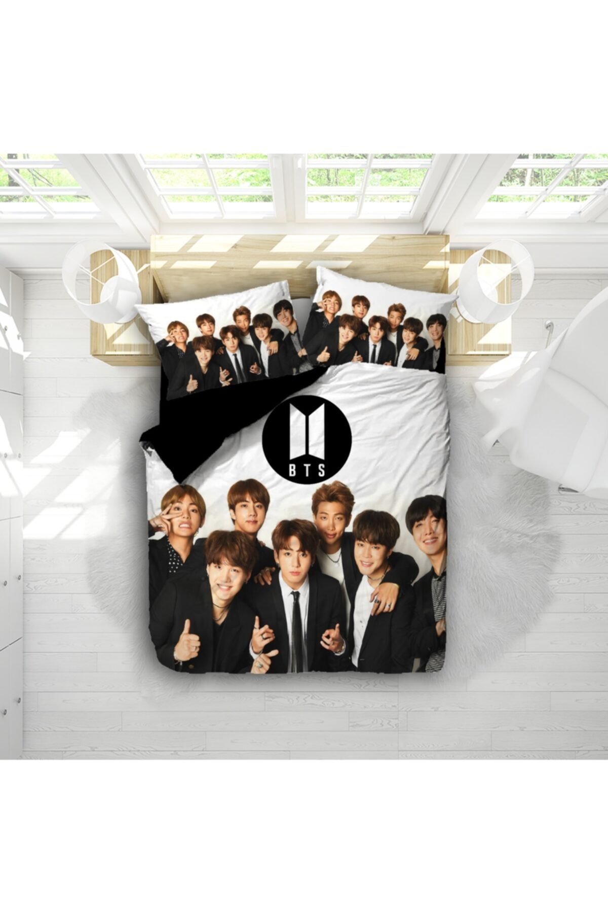 vita tekstil carfassiz bts grup cift kisilik nevresim takimi fiyati yorumlari trendyol