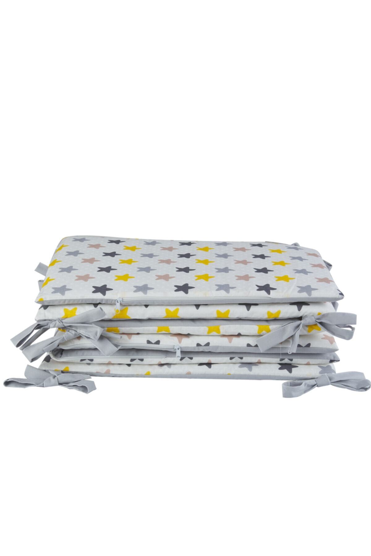 G&G baby 60x120 Beşikler Için Yan Koruma Bariyeri Fermuarlı 4 Parçalı fotoğrafı 2 (önizleme)