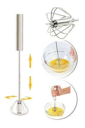 Metal Bas-çek Otomatik Mikser Karıştırıcı Yumurta Sos Çırpıcı 30,5 Cm Mutfak Aksesuar 153.BYH.938