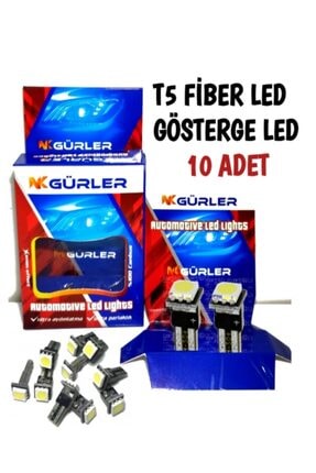 leader 12v t5 gosterge led ampul kirmizi ikili paket lr192r12v fiyati yorumlari trendyol