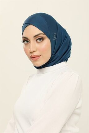 Çapraz Hijab Bone-lacivert 21HBN1701