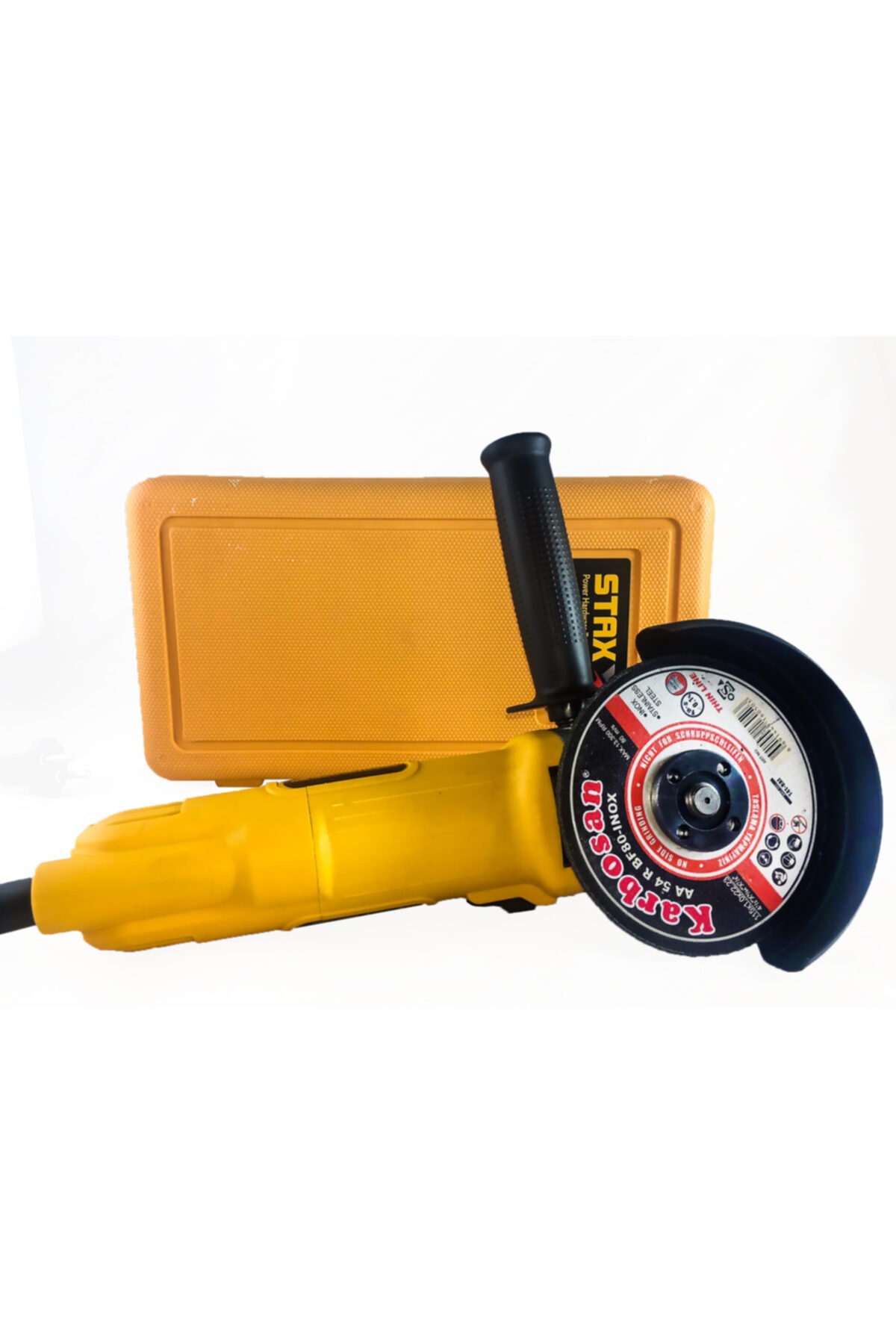 STAXX POWER 6 Kademe Devir Ayarlı Çantalı Taşlama Spiral Makinesi 11-125 mm 2400 W Taş Hediyeli