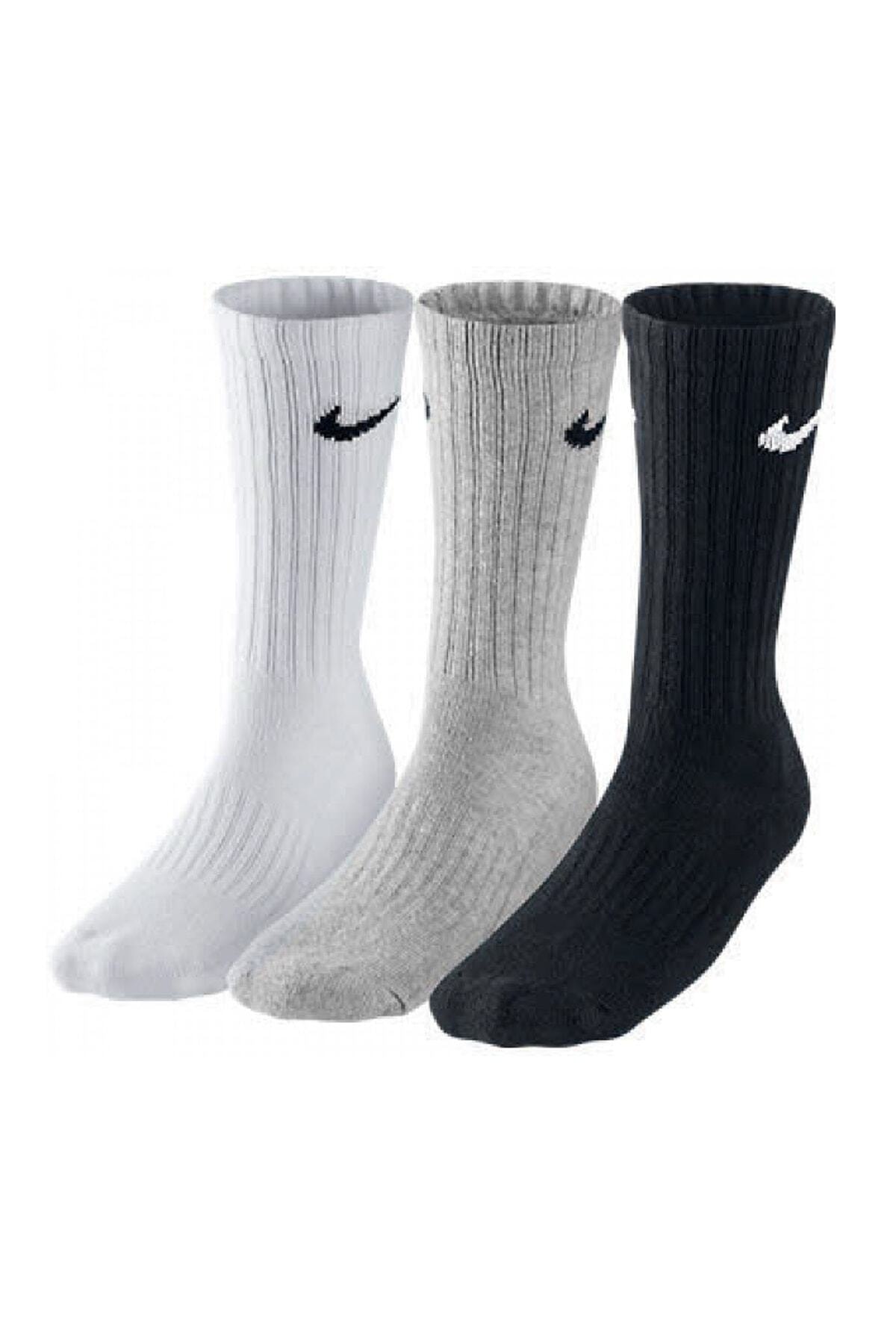 Nike Sx4508-965 3ppk Value Cotton 3lü Karışık Spor Çorap