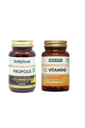 Propolis 470 Mg 60 Kapsül & C Vitamini 1250 Mg 60 Tablet mnz751