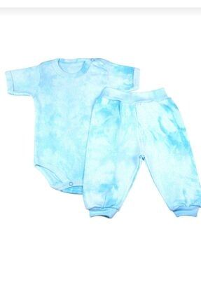 Bebek Batik Desenli Body Pantolon Takım 1013