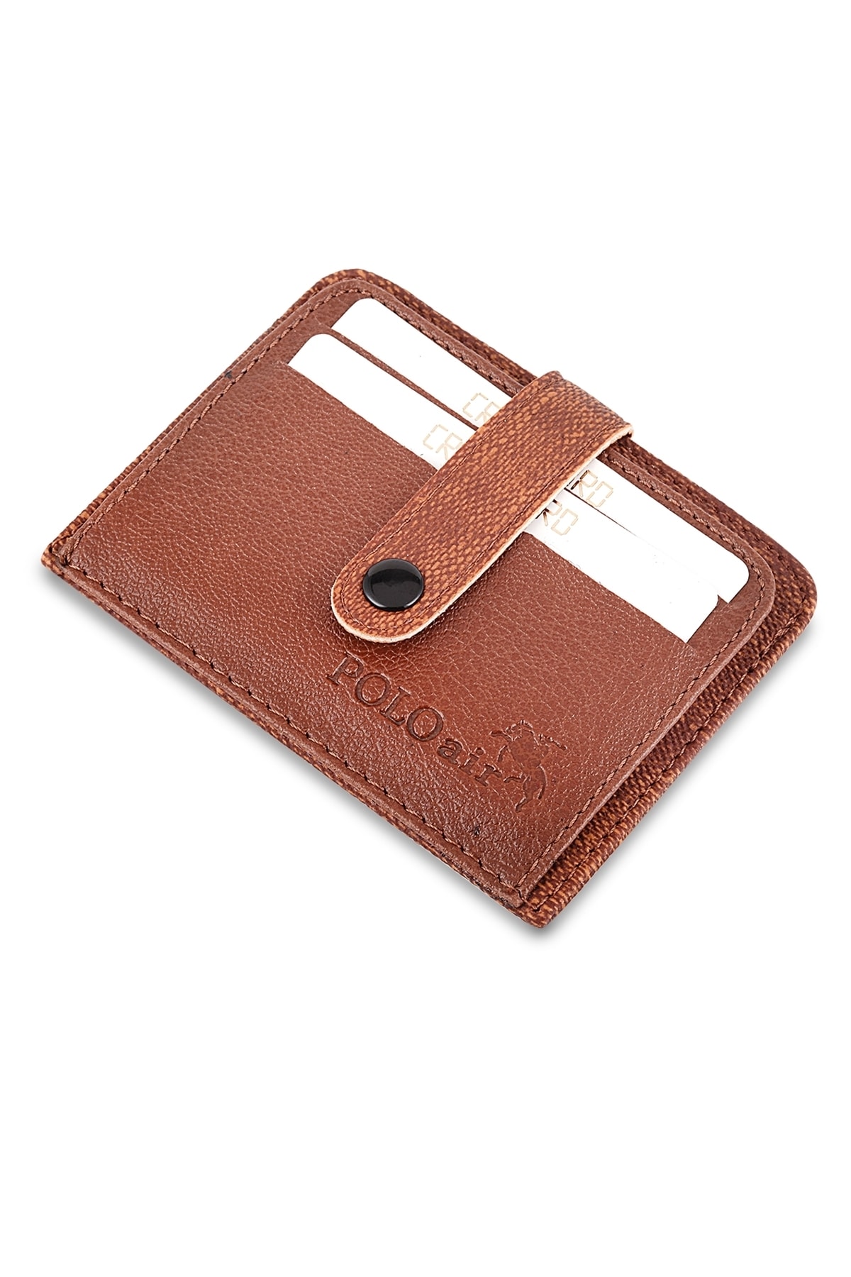 کیف پول مردانه قهوه ای polo air | SETE-3011xx اورجینال - تصویر 4