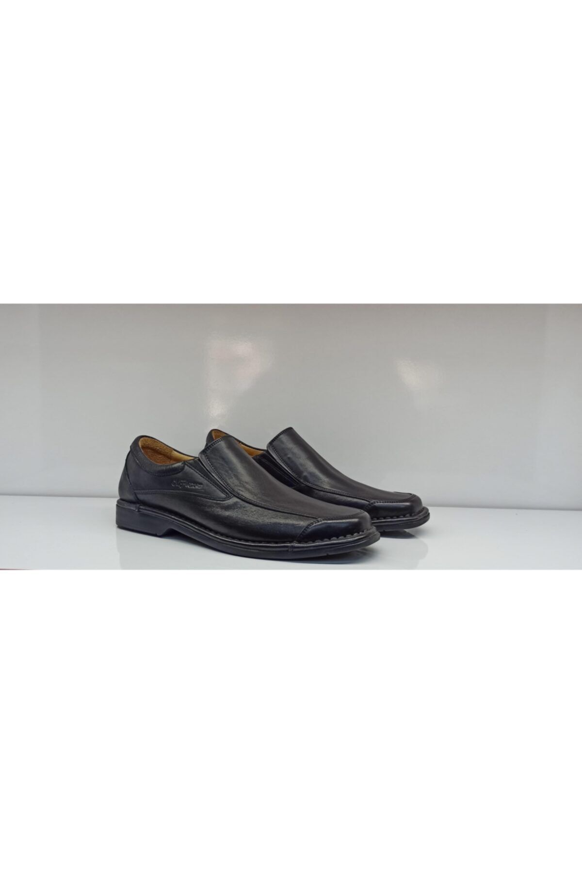 Üçel-Men's Black Shoes 8