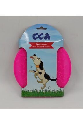 Frizbi Kedi Köpek Oyuncak Küçük Boy Pembe CCA 36