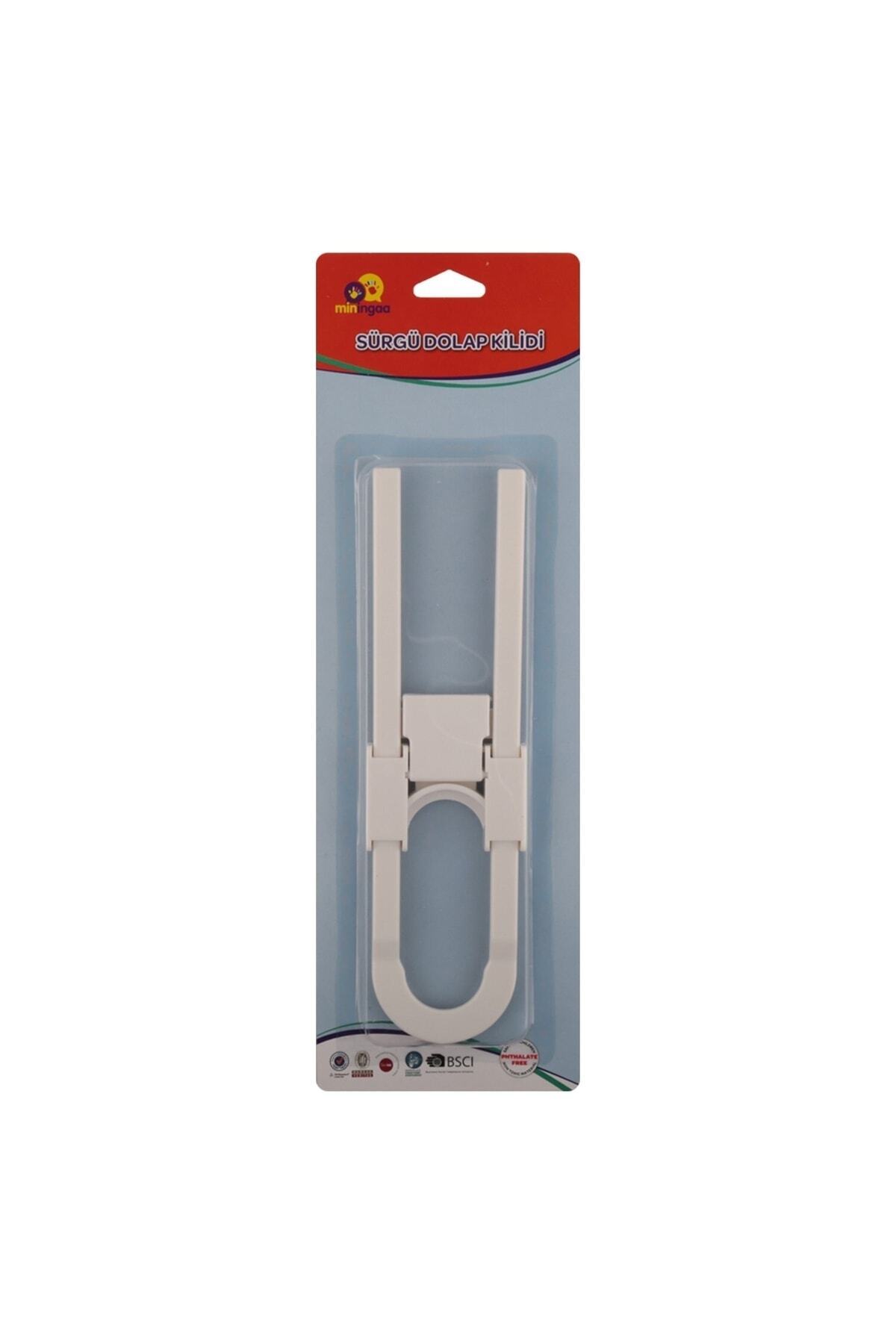 Miningaa Bebek için 5 Adet Dolap Kilit U-Şekilli Ayarlanabilir Eşya Dolabı Gardırop Çekmece Kolu için Kilit fotoğrafı 6 (önizleme)