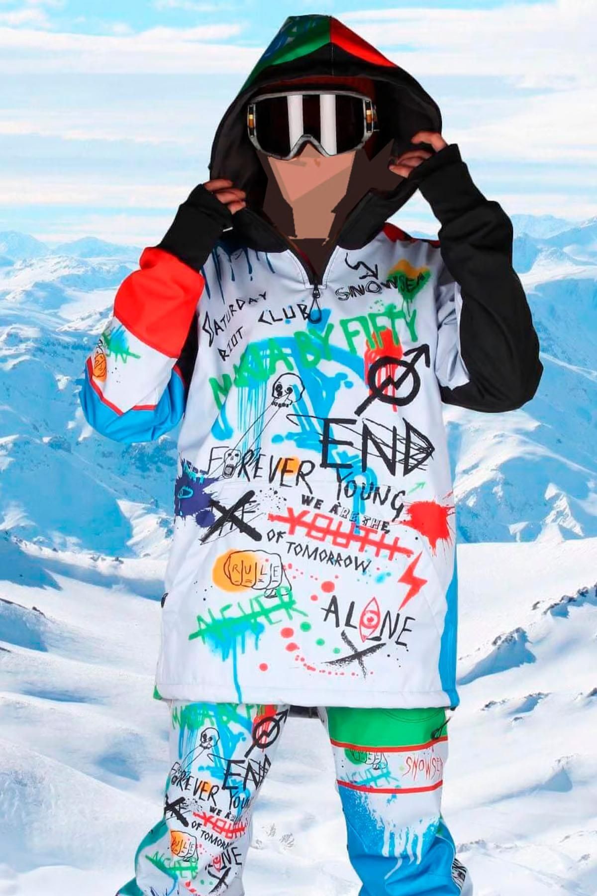 SNOWSEA SS7999 Chaos In My Head Erkek Snowboard ve Kayak Montu