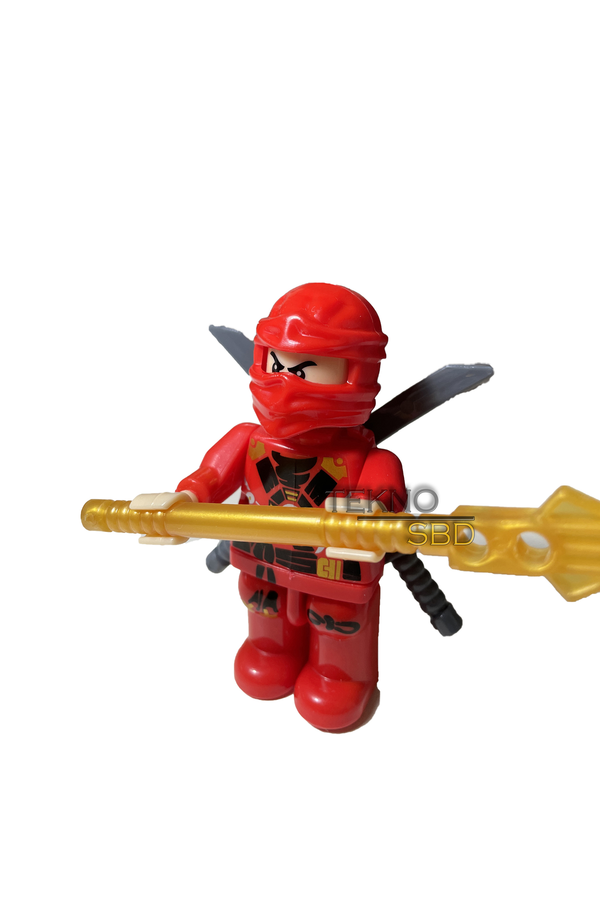 ست فیگور نینجا ۸ سانتی‌متری قرمز هدیه