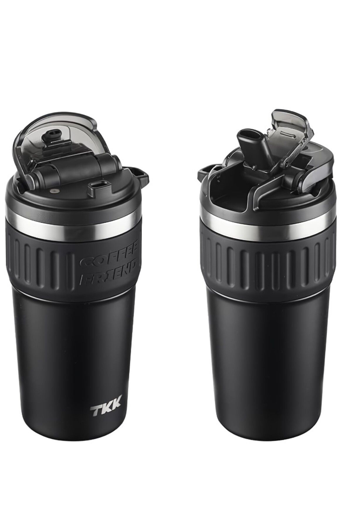 فلاسک قرمز ظرف سرامیکی. نوشابه آب آشامیدنی دونفوره دونفره THERMOS TERMOS T2023 TKK