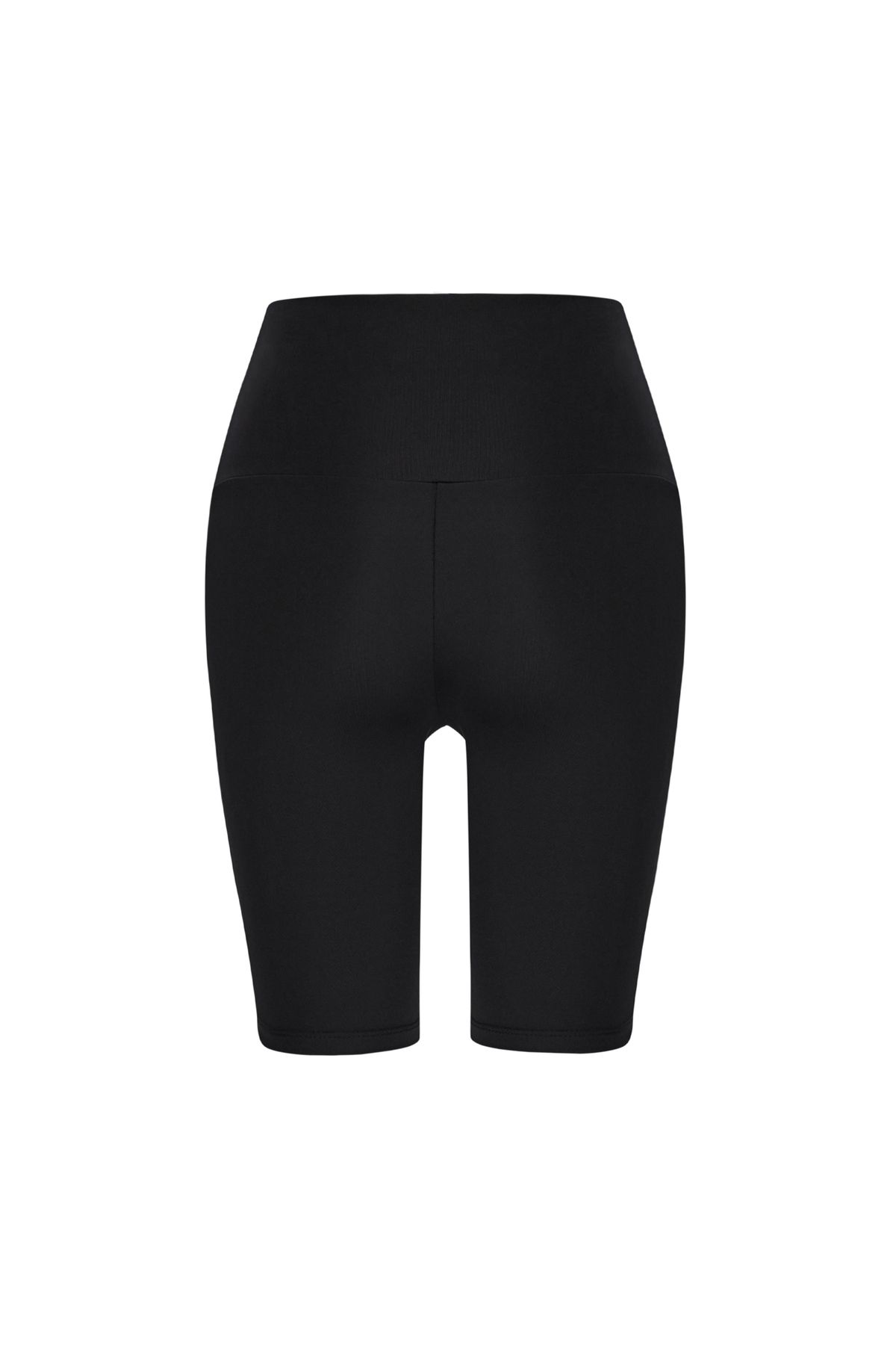 Nui Yoga-Black High Waist Recovery Mini Leggings - Women's Size: M 2