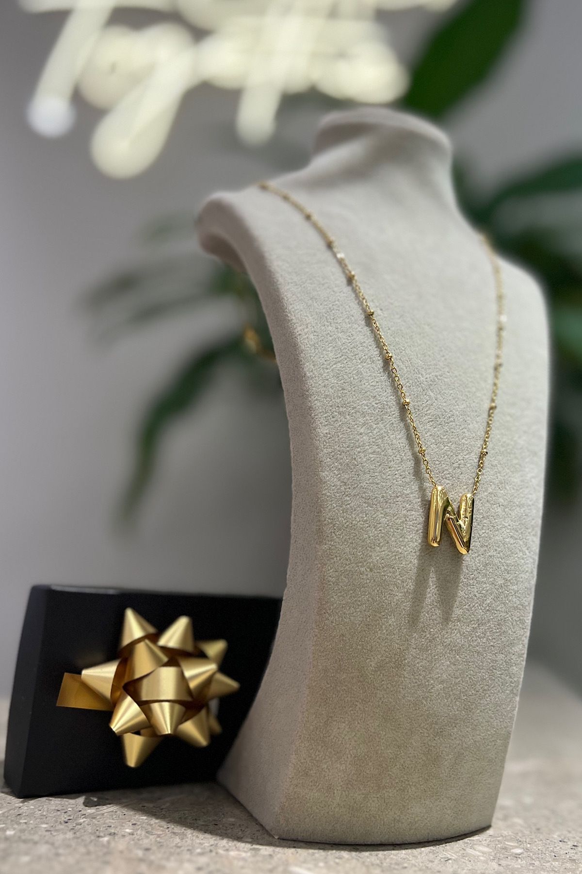 Louis vuitton sales letter necklace