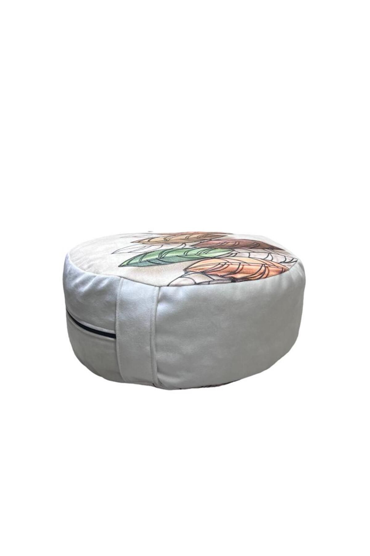 مت یوگا چند رنگ کوسن مدیتیشن Zafu Buckheat Fill 100 ٪ پنبه REMEGE