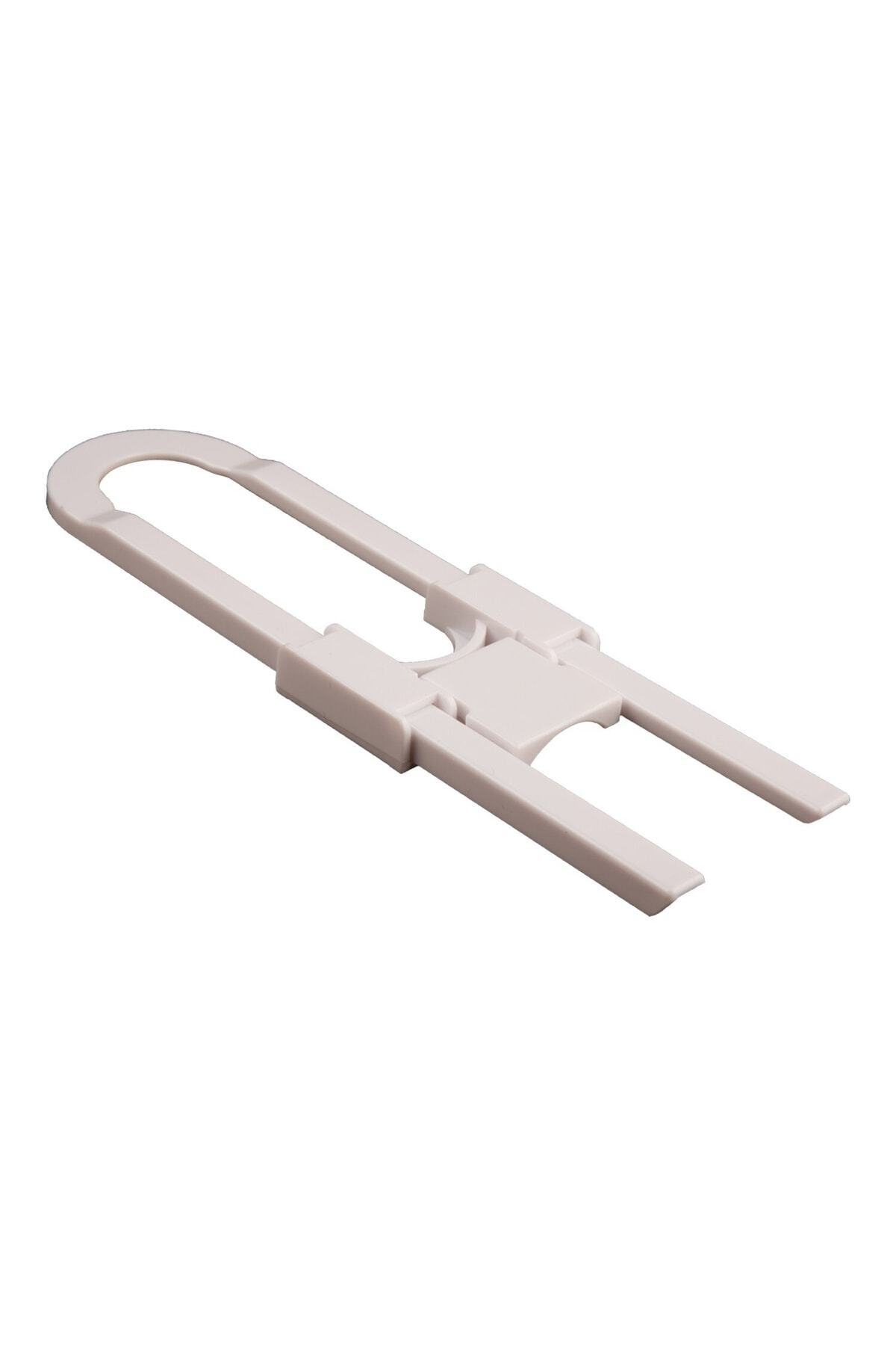 Miningaa Bebek için 5 Adet Dolap Kilit U-Şekilli Ayarlanabilir Eşya Dolabı Gardırop Çekmece Kolu için Kilit fotoğrafı 3 (önizleme)