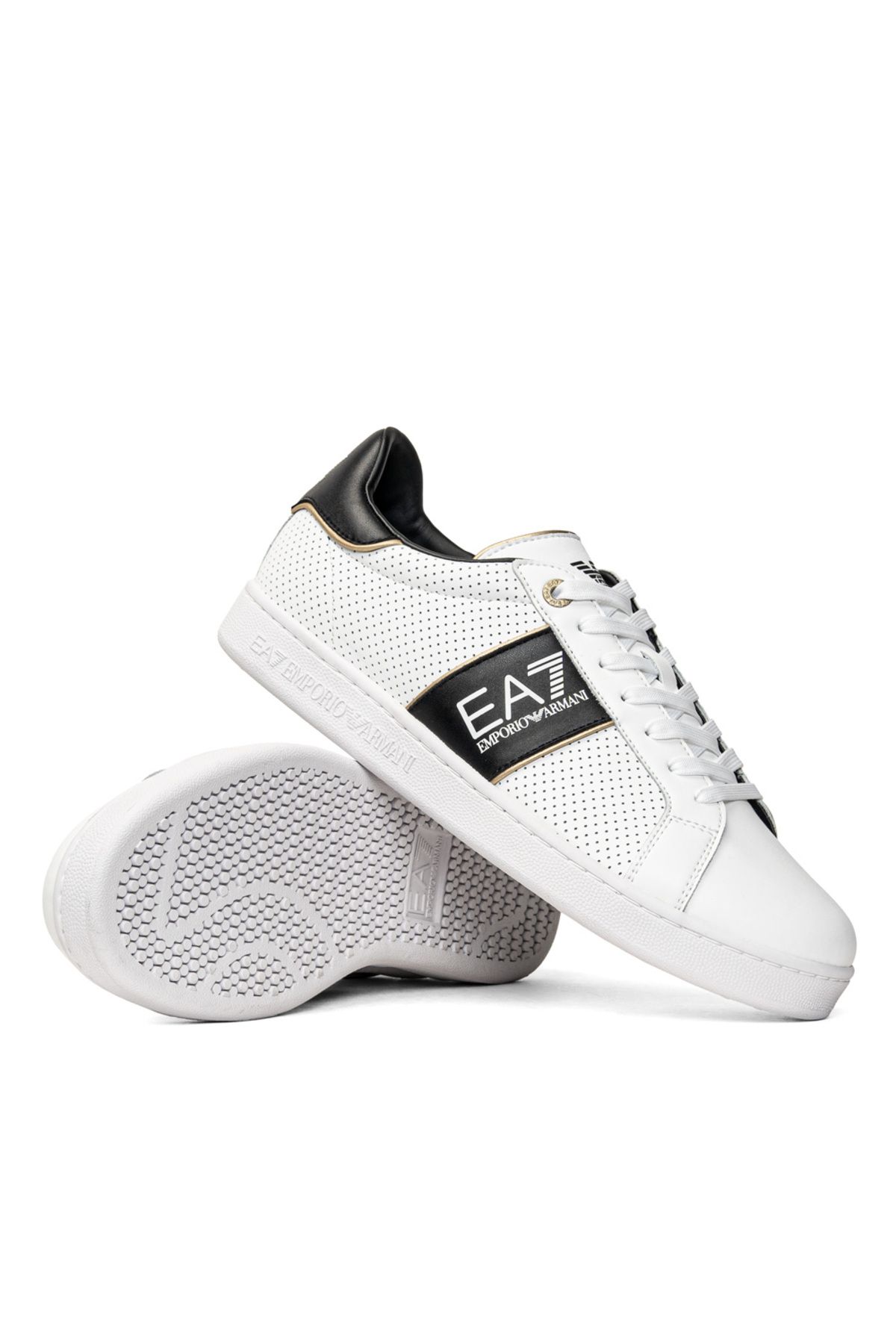 White shop ea7 trainers