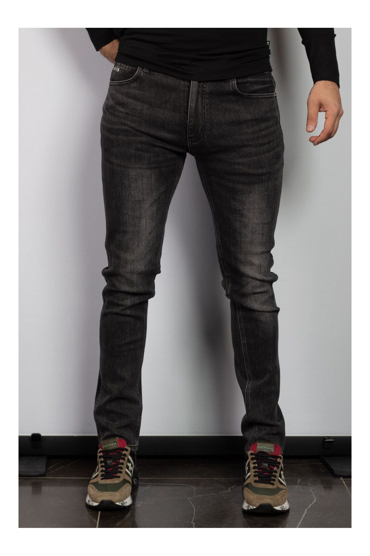 Grey armani jeans on sale