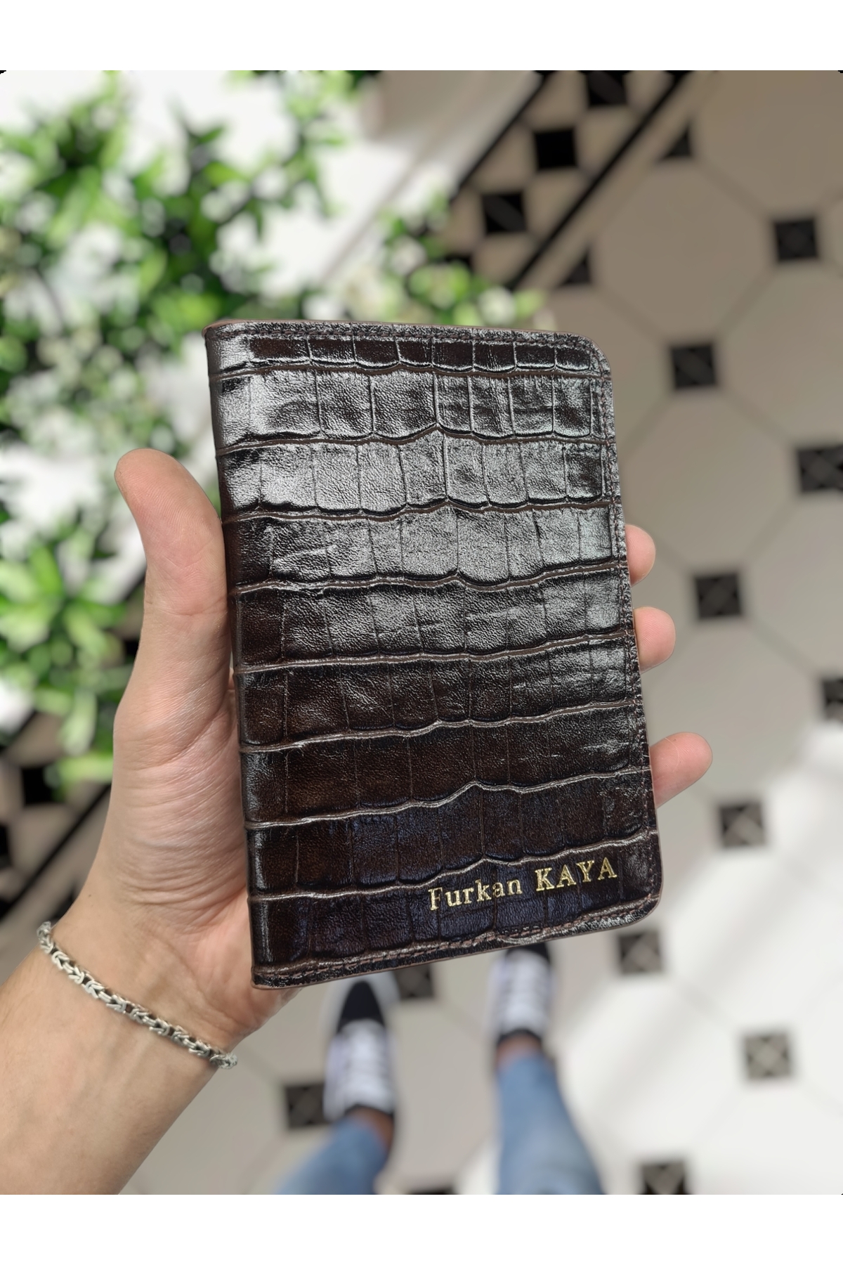 911 GENUINE LEATHER NAME PRIVATE PASAPORTLUK REAL LEATHER PASSPORT CASE Leather Bag Personalized