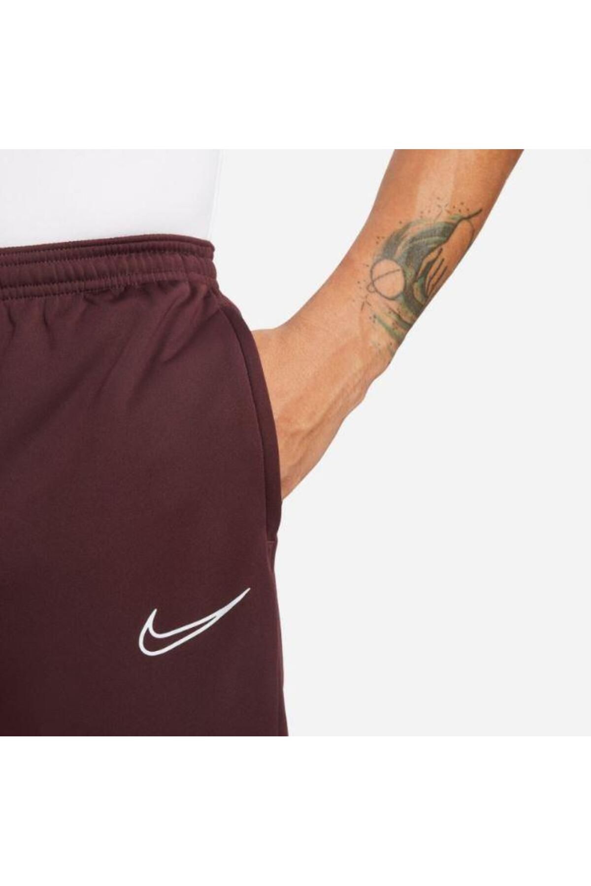 Nike Sports Sweatpants Burgundy Normal Waist Trendyol