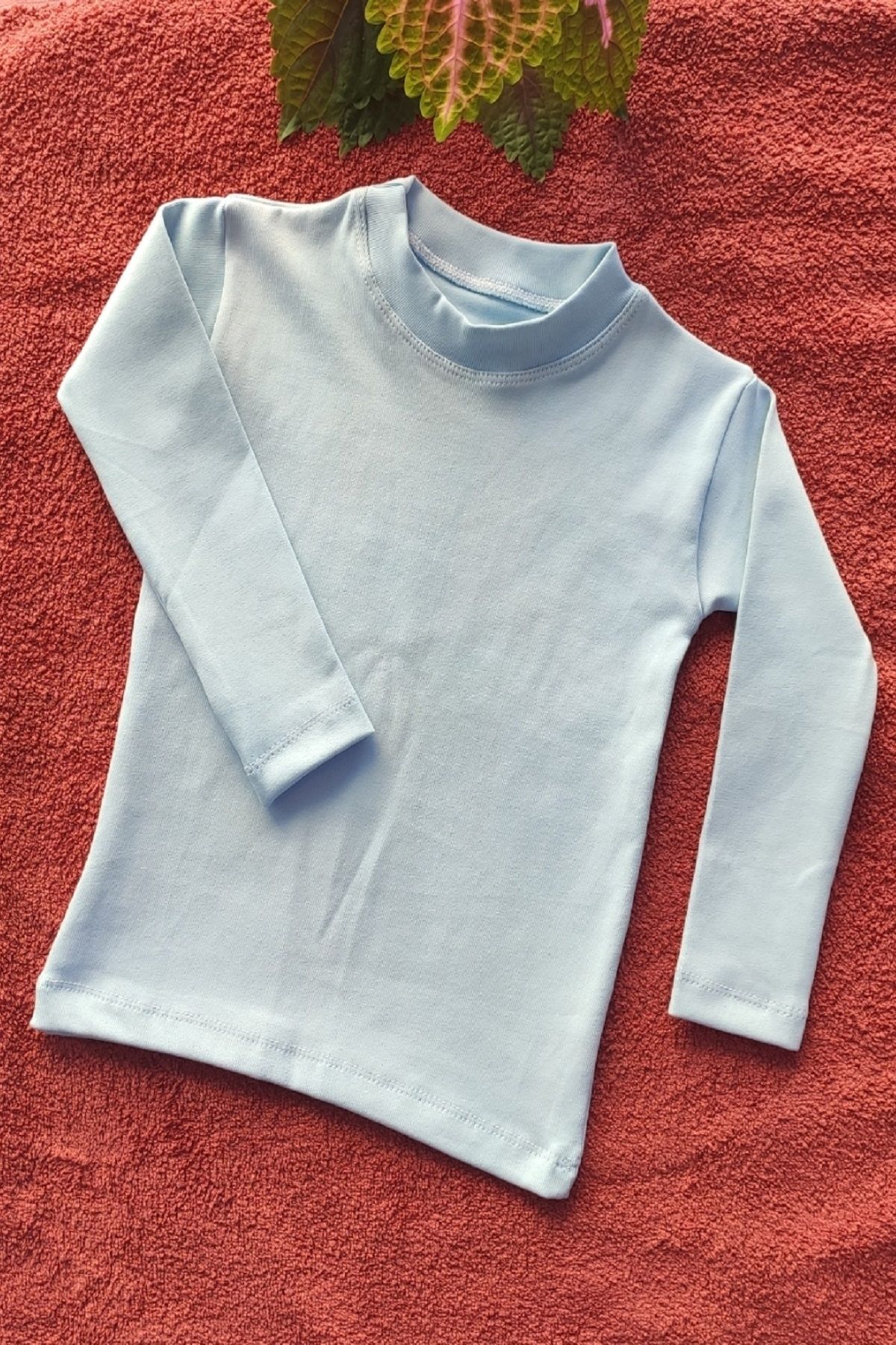 chulfa children's bodysuit long sleeve solid color 100% cotton - Trendyol