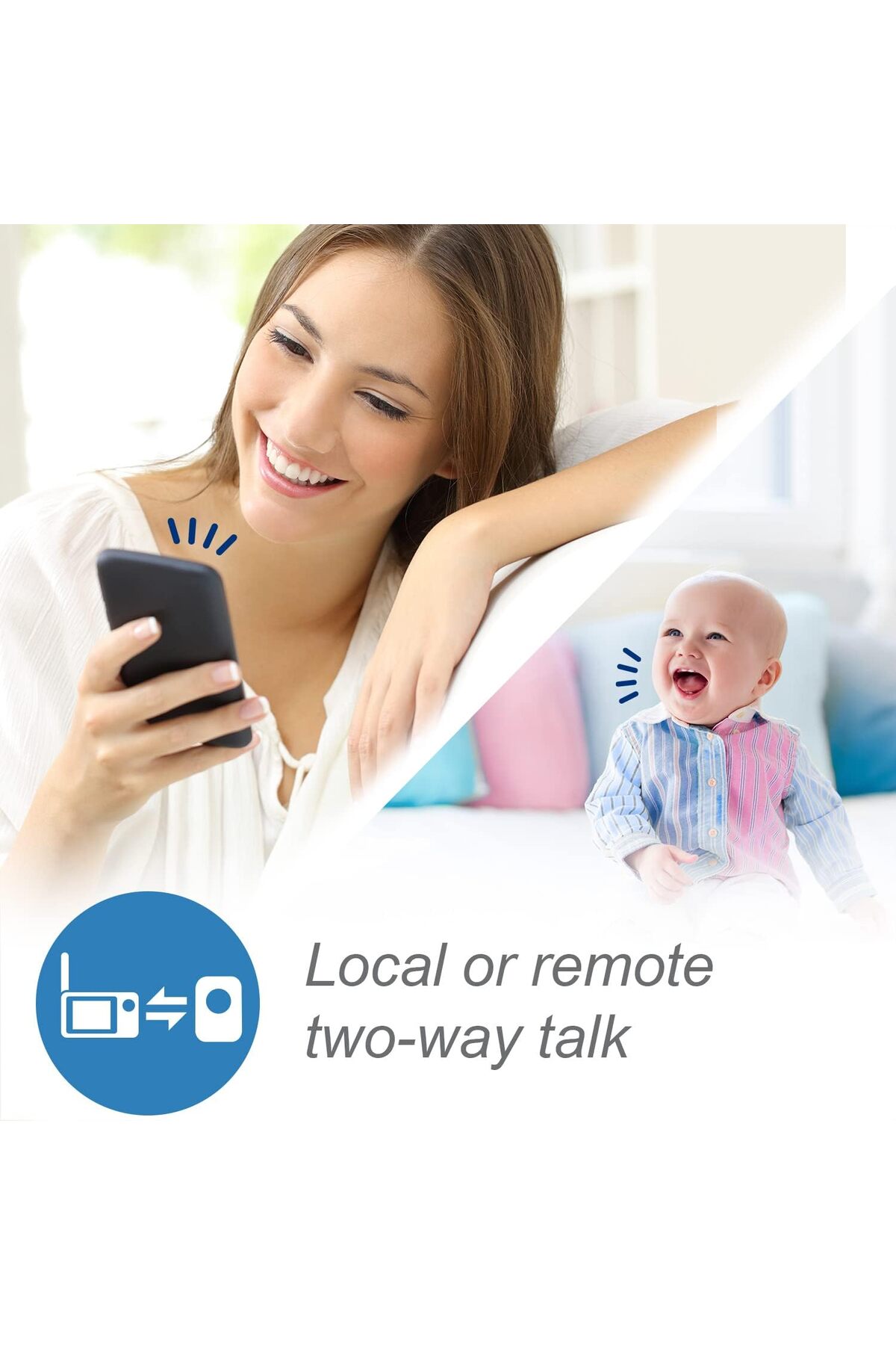 VTech Baby VTech RM7764HD 1080p WiFi Uzaktan Erişim Bebek Monitörü - 7 Inc fotoğrafı 5 (önizleme)