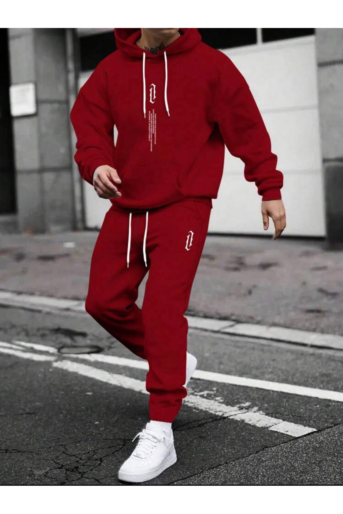 Red tracksuit cheap for men