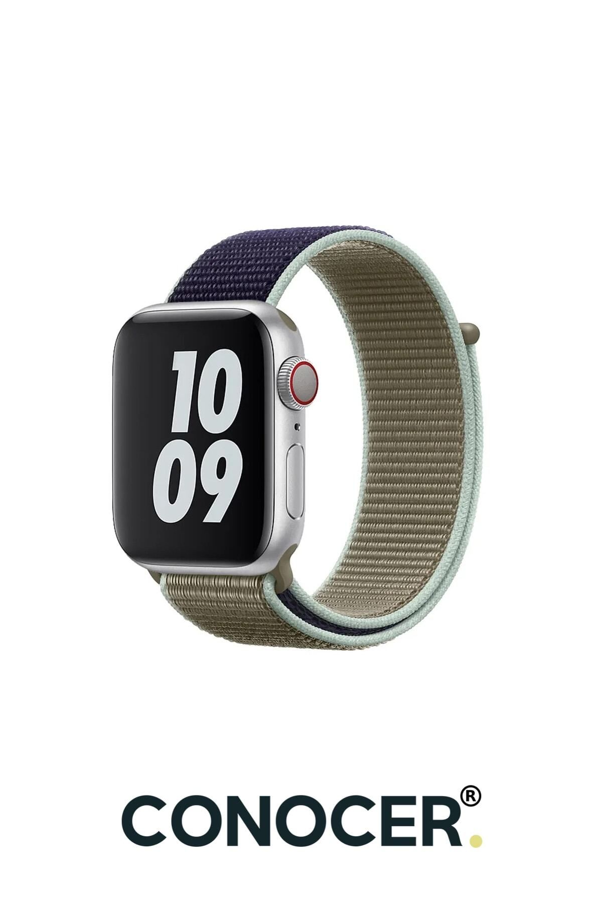 AQUA AKSESUAR Woven High Quality Band Compatible with Apple Watch