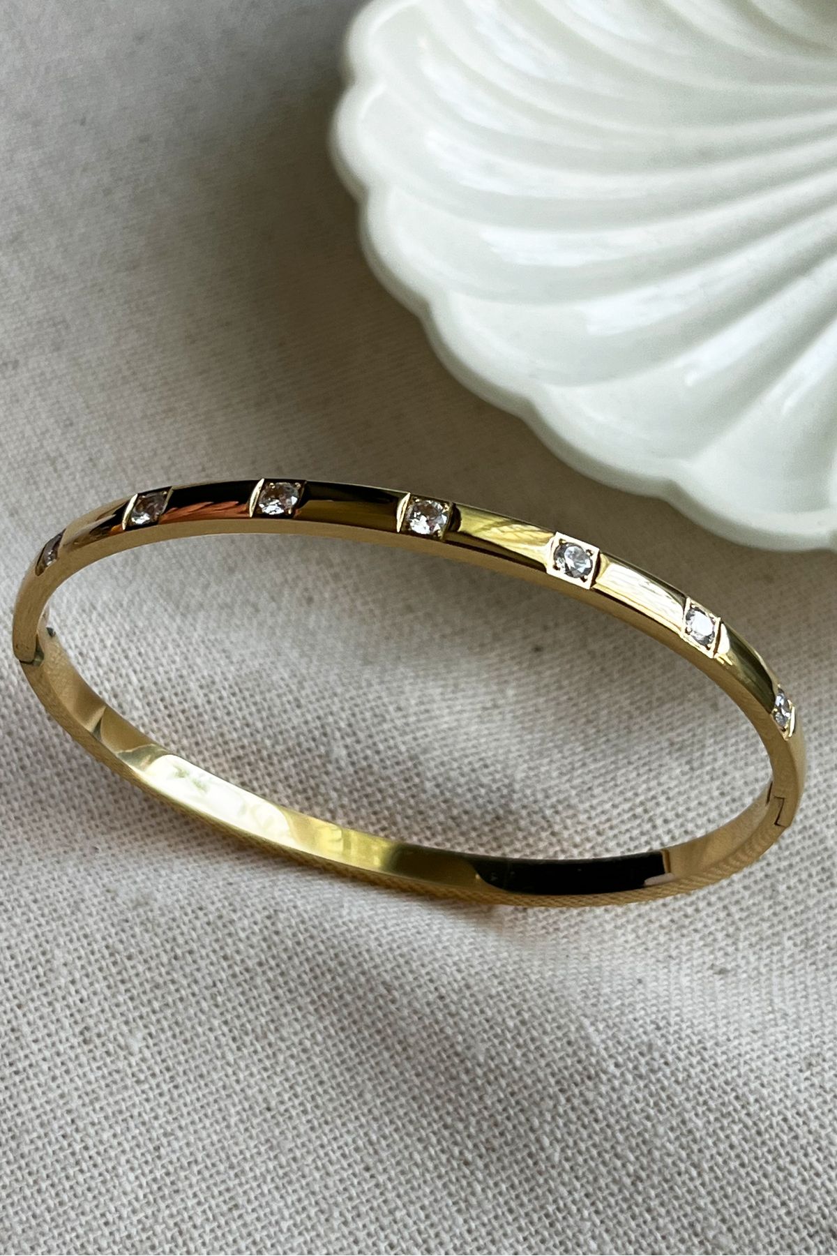 Stainless steel diamond bracelet cheap