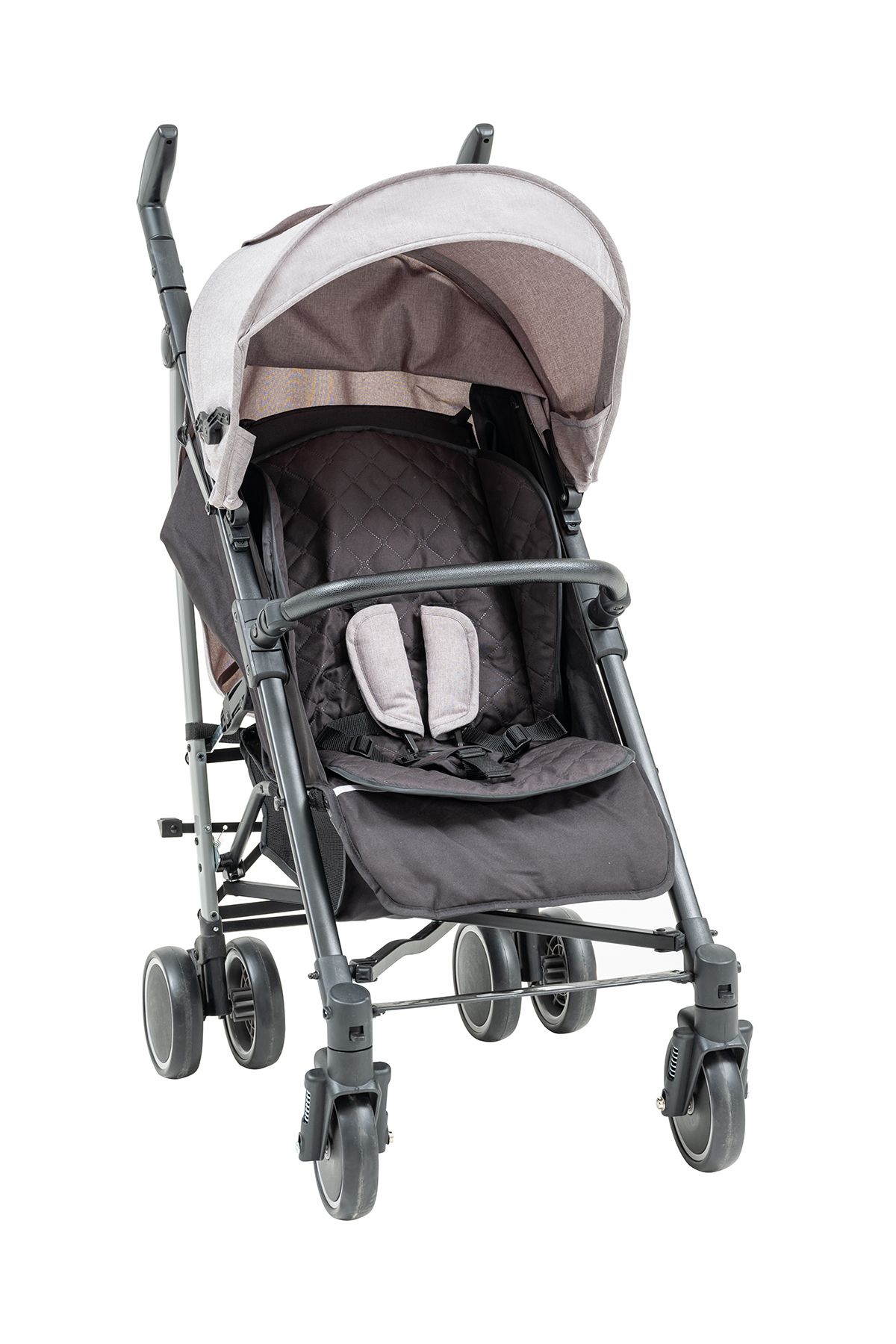 Baby2Go Parma Lüx Baston Bebek Arabası Gri