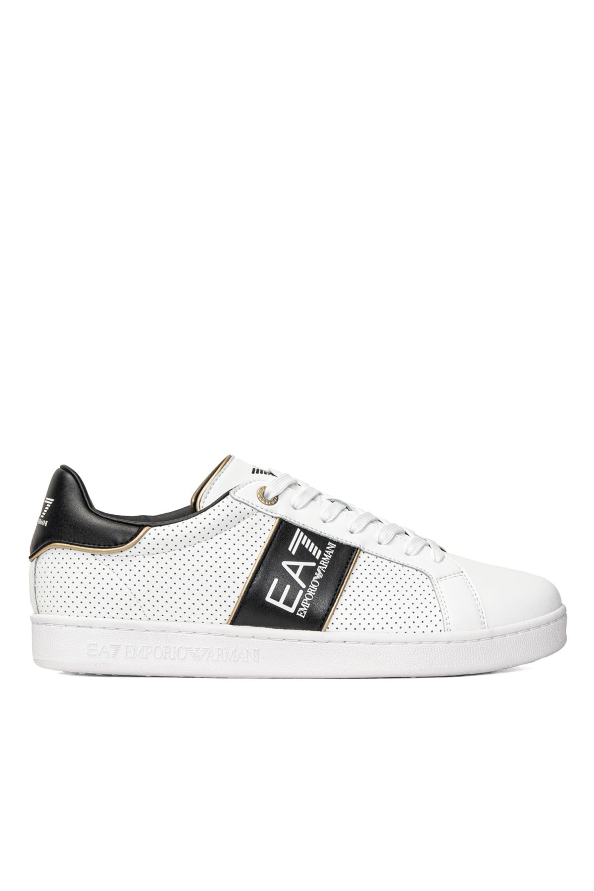 Ea7 shop white sneakers