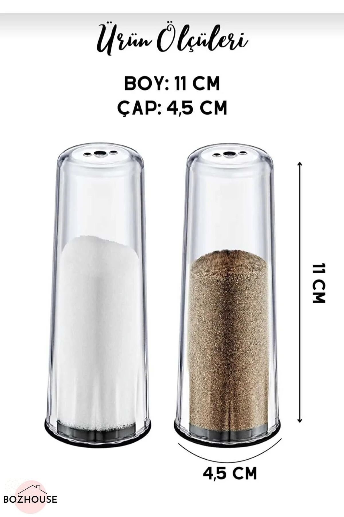 Glass salt and deals pepper shakers