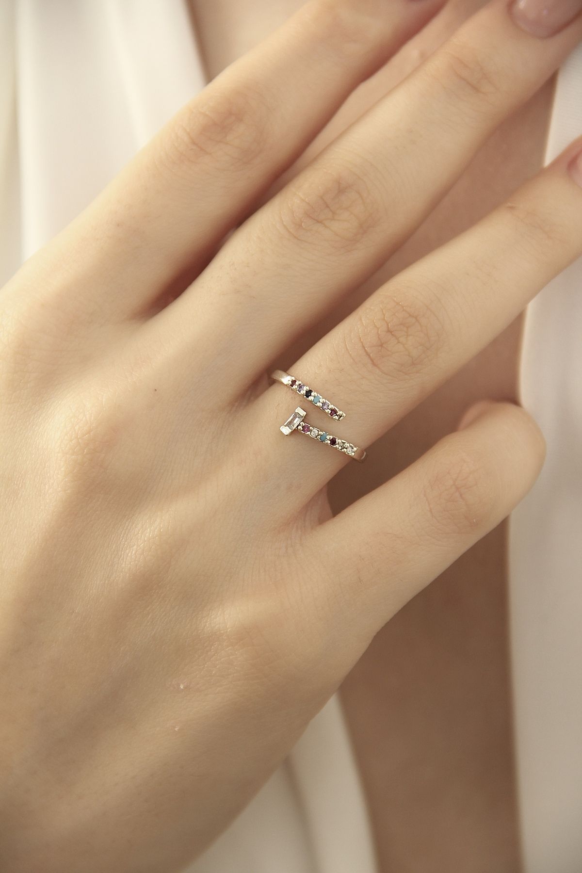 Silver nail ring new arrivals