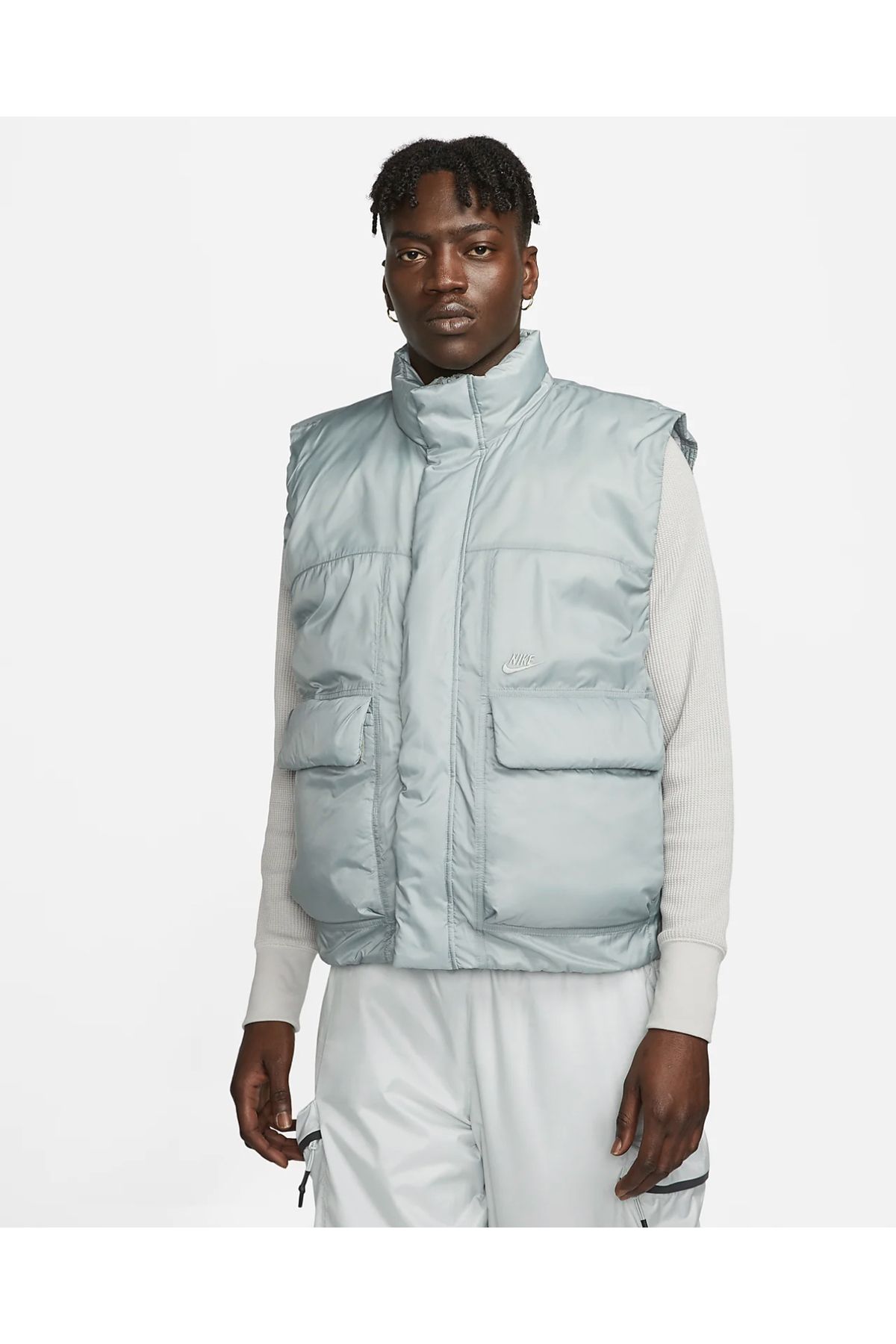 Nike Sports Vest Green Relaxed fit