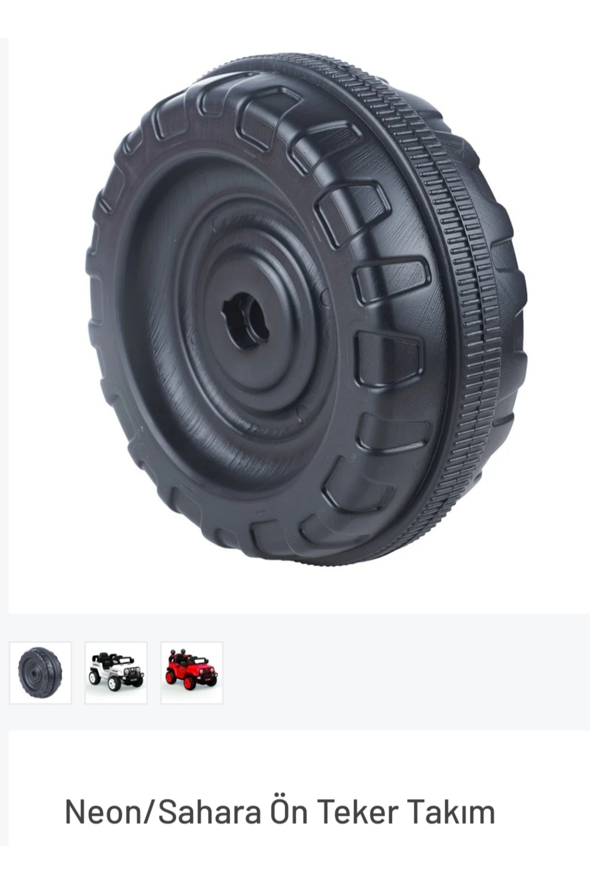 Dolu Neon, Sahara Ön Tekerlek Takım