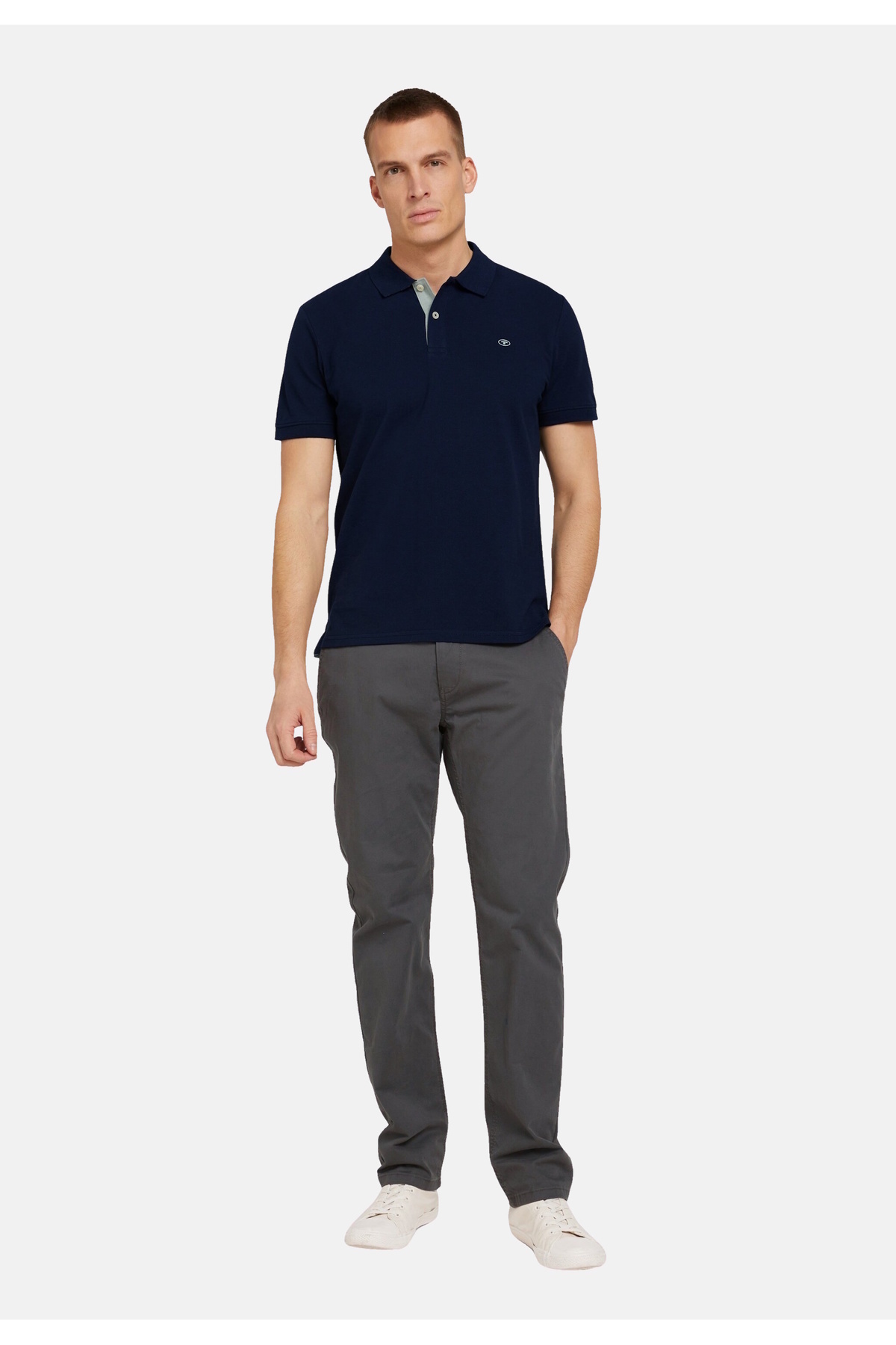 Tom Tailor-Poloshirt Basic Poloshirt mit kleiner Logo-Stickerei 4
