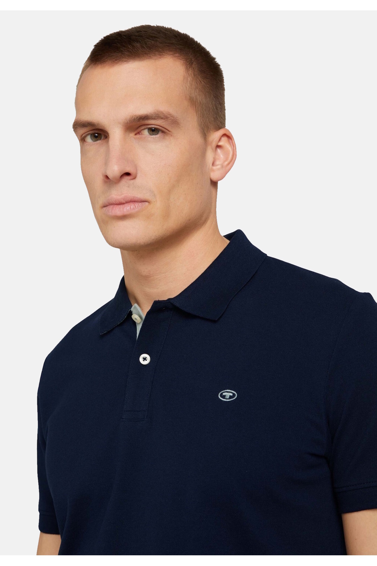 Tom Tailor-Poloshirt Basic Poloshirt mit kleiner Logo-Stickerei 3