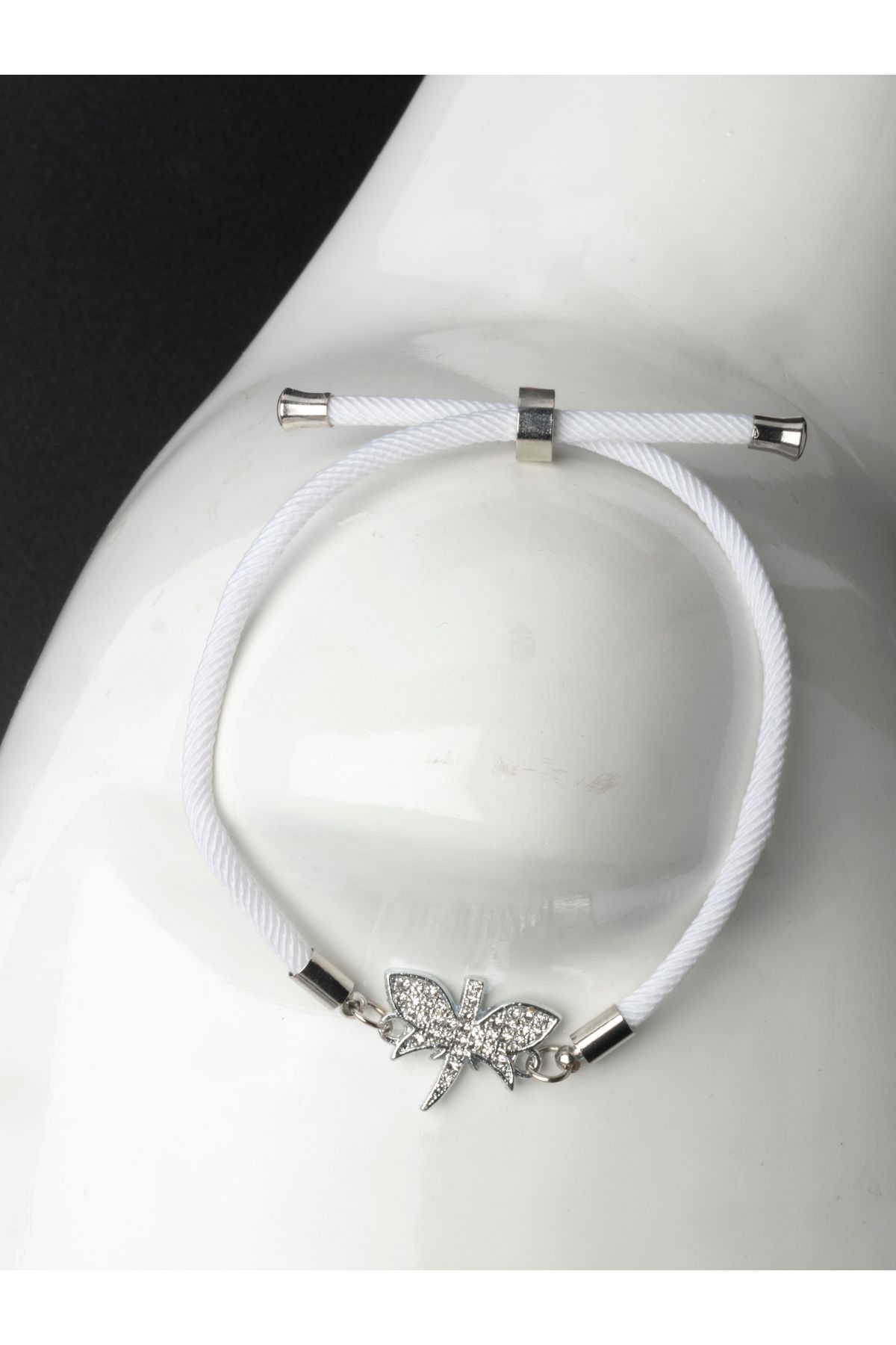 Silver dragonfly clearance bracelet