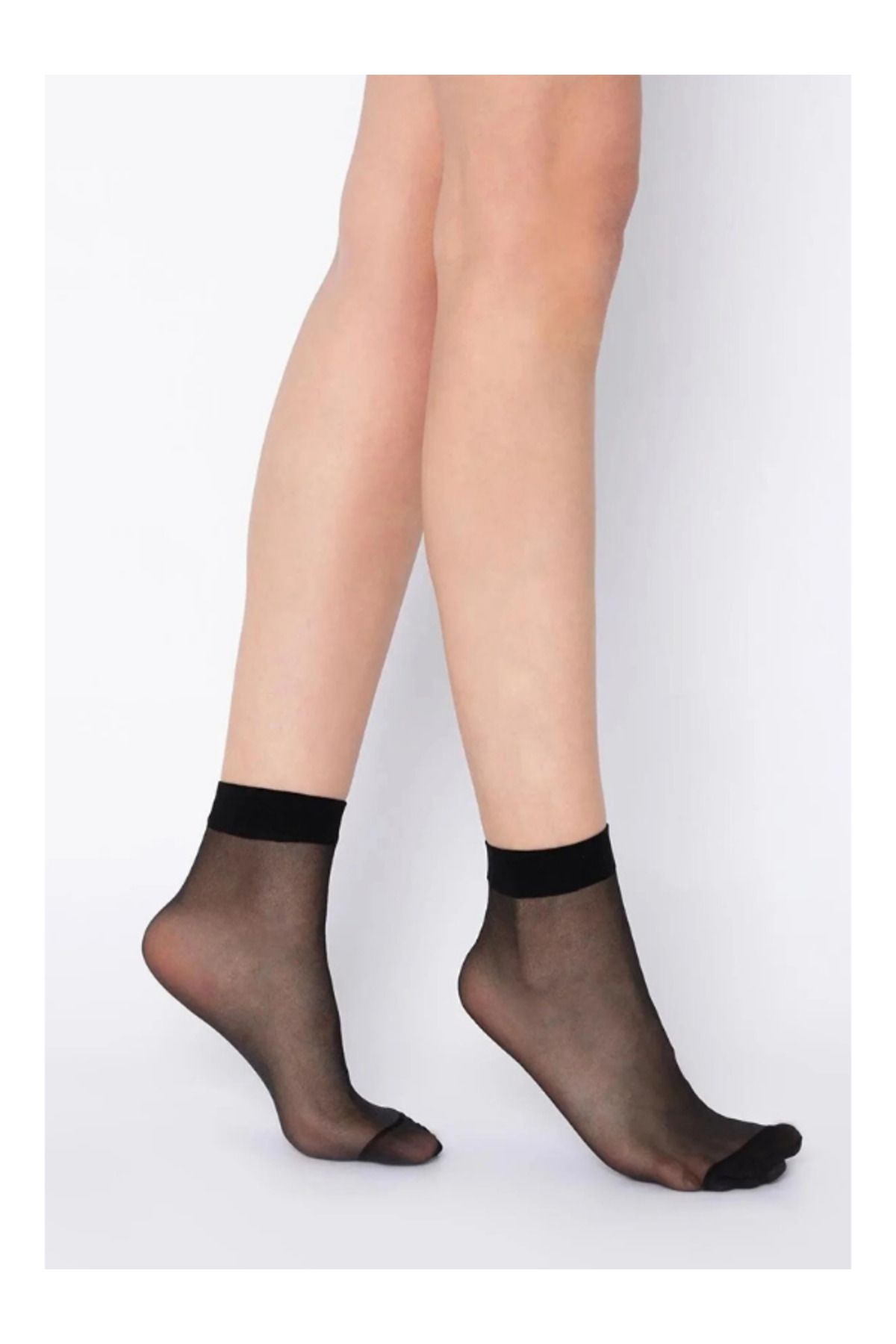 Women's thin sale black ankle socks