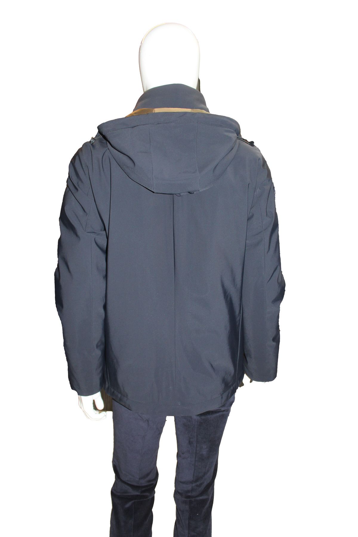 Allegro-Men's Hooded Coat Black 4