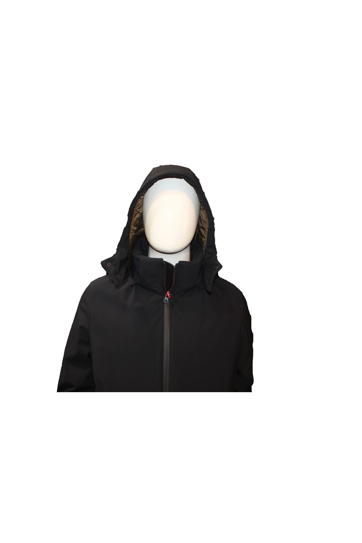 Allegro-Men's Hooded Coat Black 5