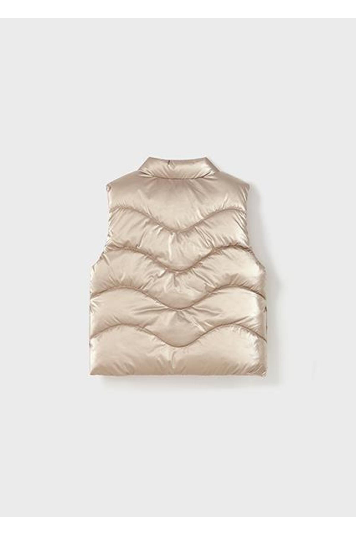 Mayoral Kız Bebek Kahverengi Yelek Çift Yüzlü fotoğrafı 2 (önizleme)