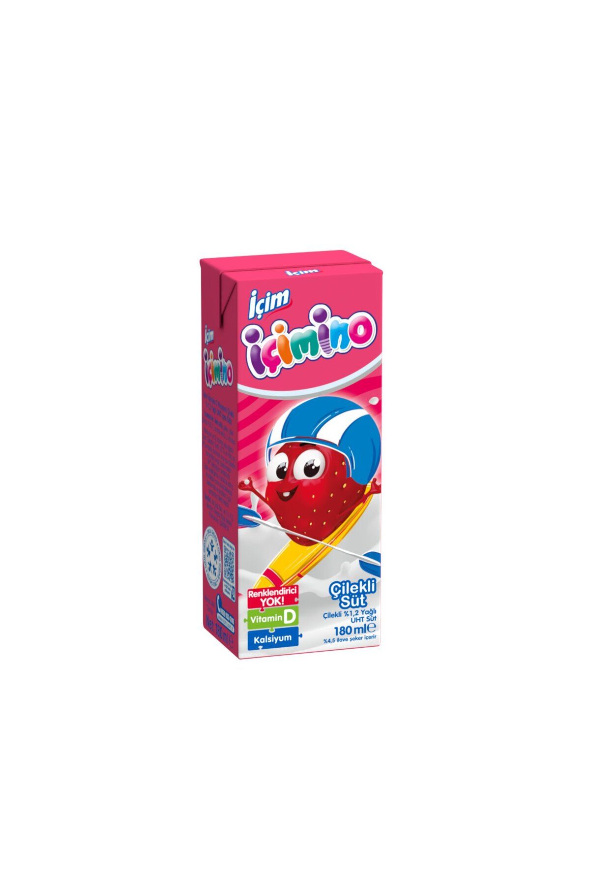İçim Çilekli Süt 180 Ml X 27 Adet