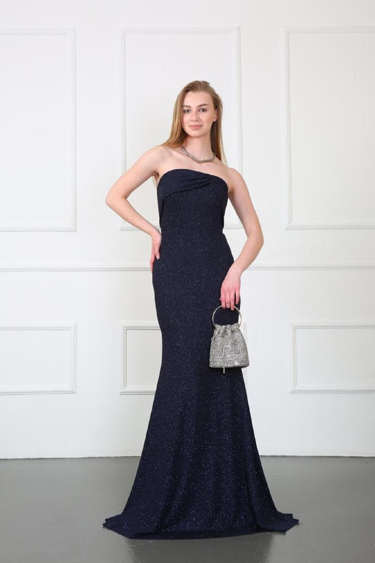 Fish cut maxi online dress