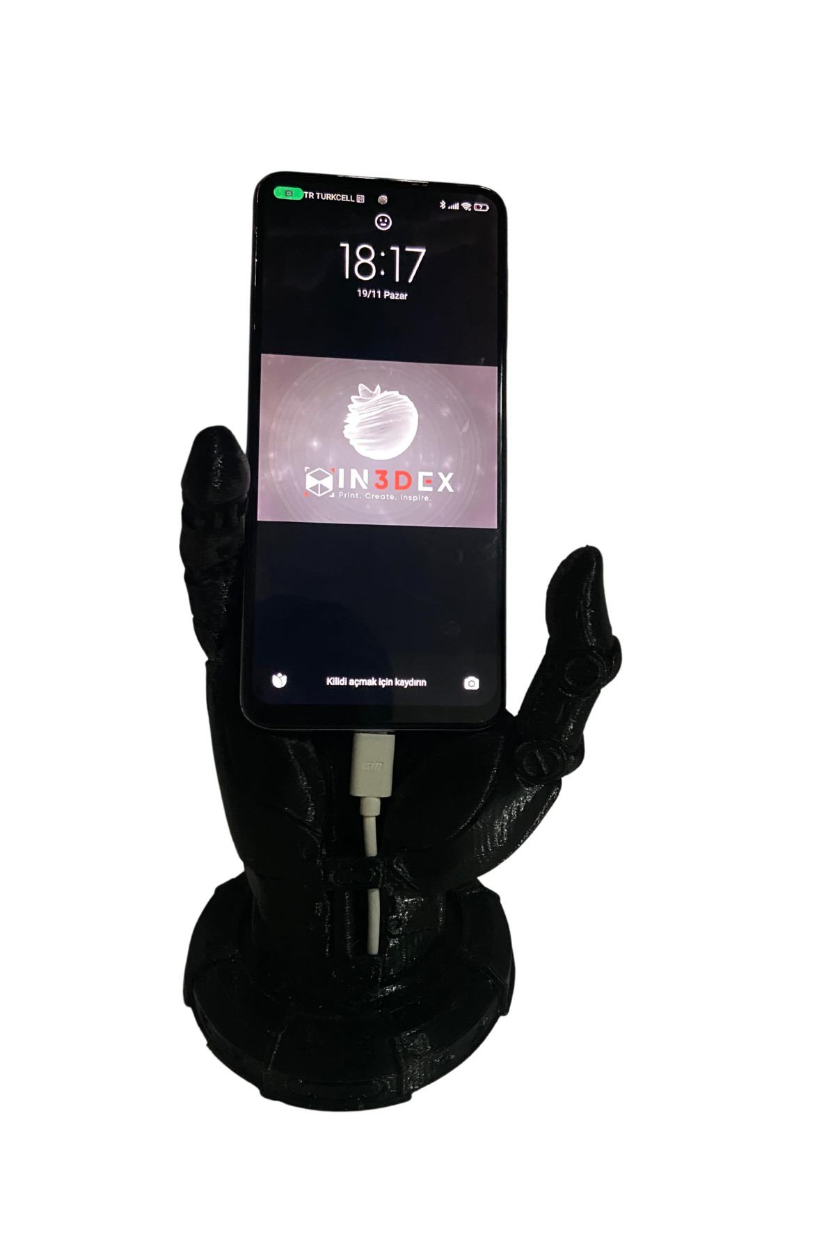 Robot El Telefon Tutucu Stand Masaüstü Araç Içi Universal Tüm Telefonlara Uyumlu