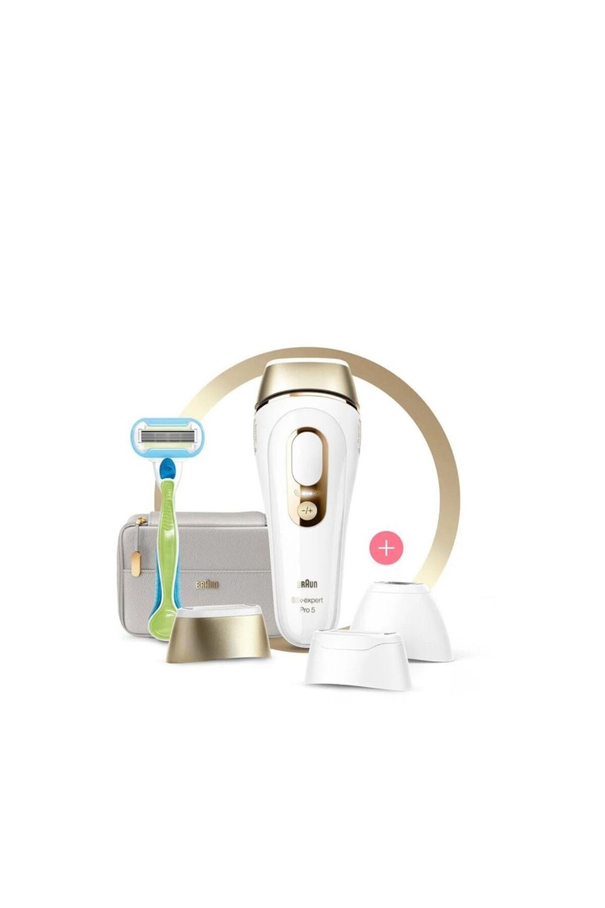 B-Braun Silk Expert Pro 5 PL5257 400.000 Atımlı, 3 Başlıklı Yeni Nesil IPL + Tasarım Çanta