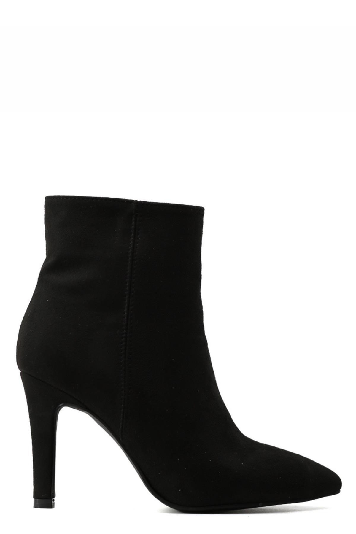 Stil Durağı Montero Model 8 Cm Topuklu Zara Model Bot Sıy.suet Fiyatı